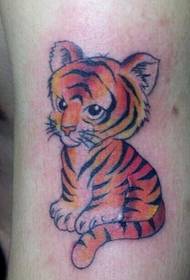Tangata whakaahua taatai waitohu tiger tattoo pikitia