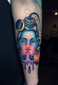 Immagine raccomandata del modello del tatuaggio dell'avatar della personalità del braccio