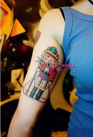 Photo de tatouage de bras de personnalité Casse-Noisette