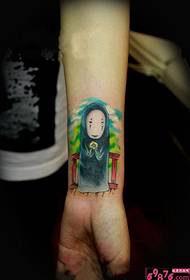 Anime faceball tattoo tattoo hand