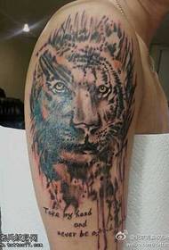 Padrão de tatuagem de leopardo Weifeng