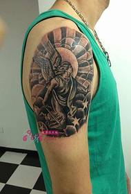 Aten angel roka retro tatoo slike