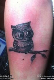 Милий татуювання милий сова