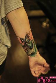 Ewrûpa û Amerîkî sailboat anchor arm fotografên tattoo