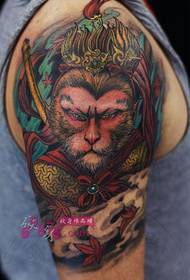 Imagens de tatuagem de braço dominador Qitian Dasheng
