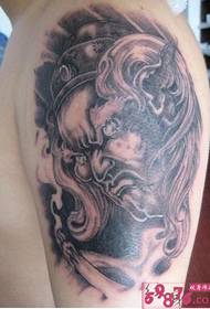 Снимка за татуировка на дявол Arm