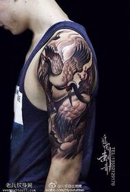 Πίνακας τατουάζ γερανός βραχίονα