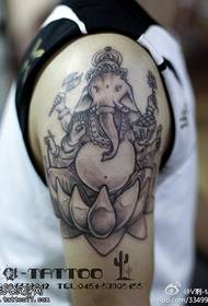 Узорак тетоваже бога светог хегемонија