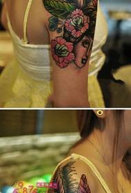 Maschera creativa del tatuaggio del braccio del vento della scuola