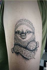 Fashion hali hannu m sigar owl tattoo tsarin shawarar hoto