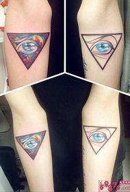 Gambar Corak Tato Lengan Mripat Gambar