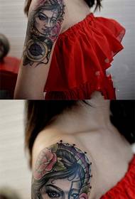 Arm beauty with compass picture