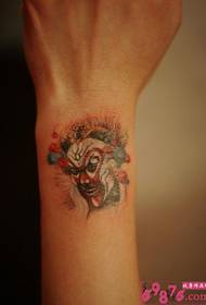 Qitian Dasheng Sun Wukong Arm Tattoo Bild