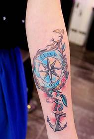 Dharka dumarka ah dharka wareega wareega anchor tattoo sawir