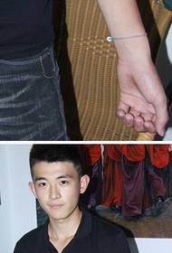 Men's Arm Triangle Fashion Tattoo Picture