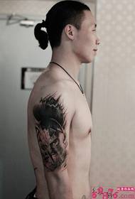 Spartan Warrior Arm tetoválás kép