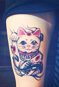 Stylish ruoko rwakanaka rinotaridzika rombo rekati tattoo maitiro