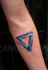 Immagine del modello del tatuaggio della stella del braccio
