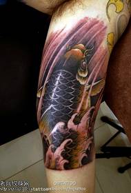 მელნის squid hop tattoo ნიმუში