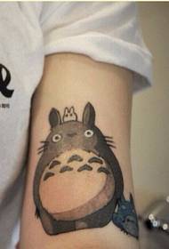 Personalized arm fashion good looking cartoon tortoise tattoo pattern picture