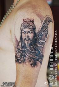 Dominante Weifeng Guanyu tattoo patroon