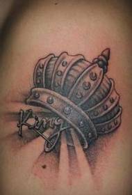 Armkrona mönster tatuering bild