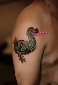 Schoul Wind Dodo Arm Tattoo Bild