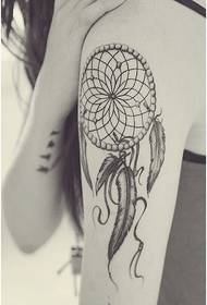 Kesayetiya arm fashion fashion dream dream catcher tattoo model picture