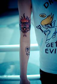 Creative Arm Comet Man Fashion Tattoo Picture