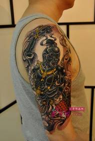 Dominante King Kong Lux arm tattoo-afbeelding