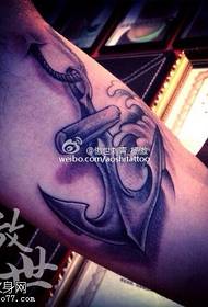 Modellu di tatuatu di bracciu anchor