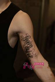 ຮູບຊົງໂຕ ໜັງ ສືແຂນຂອງ Chicano ພາສາອັງກິດ