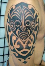 Knappe Mayan Totem Tattoo