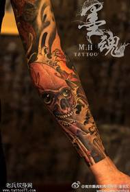 Mfano wa rangi ya tattoo