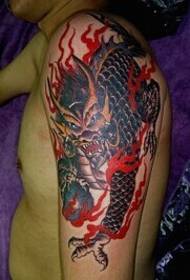 Tattoo unicorn miotasach ársa