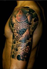 Luca ortis hagyományos nagykar tetoválás