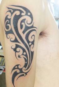 Patró del tatuatge del tòtem del braç - 蚌埠 Mostra la imatge del tatuatge