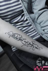 Virág test kar tetoválás kép