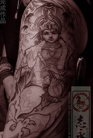 Pananampalataya ng arm, pattern ng tattoo ng Shiva