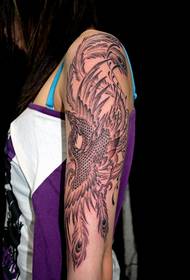 A kar hangulatának Phoenix tetoválása