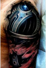 Super cool arm mekanisk tatovering