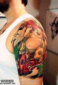 Modello di tatuaggio Maitreya color braccio