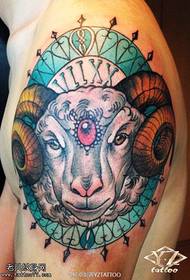 Poza tatuaj antilope individualitate culoare braț