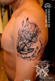 Arm hali anchor tattoo picture