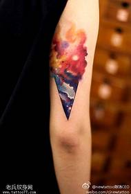 Arm neon vakkert nydelig tatoveringsmønster