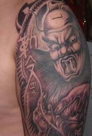 Atmosfera individuale del tatuaggio della campana del braccio