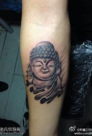Modellu di tatuatu di Arm Maitreya