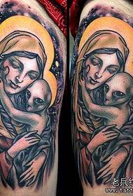 Arm Nun Tattoo Aarbecht