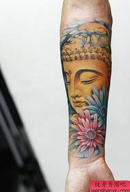 Umbukiso we-tattoo, uncoma umsebenzi we-Buddha tattoo