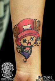 Pola Tato Lengan One Piece Choba